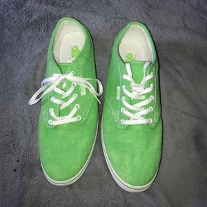 Green Vans 9.5