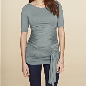 Maternity wrap top