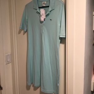 Lacoste baby blue dress