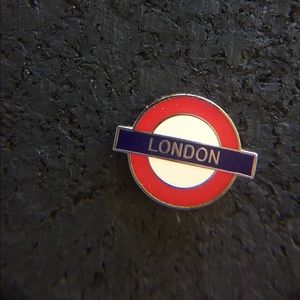 Vintage London Underground lapel pin