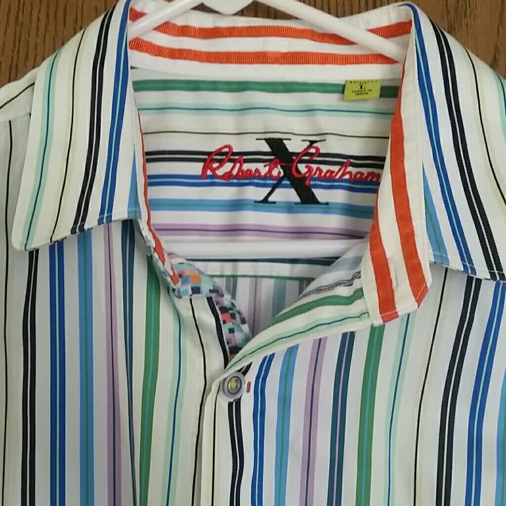 Robert graham shirt large - stain inside sleeve