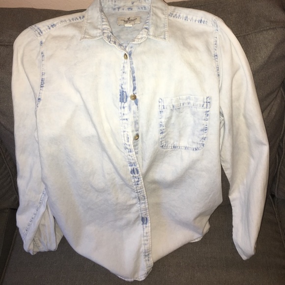 American Eagle denim shirt - Picture 1 of 1