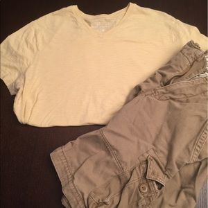Eggshe yellow Marc Anthony t shirt