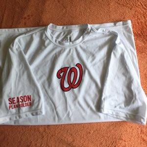 Washington Nationals Jersey T-Shirt Sz L