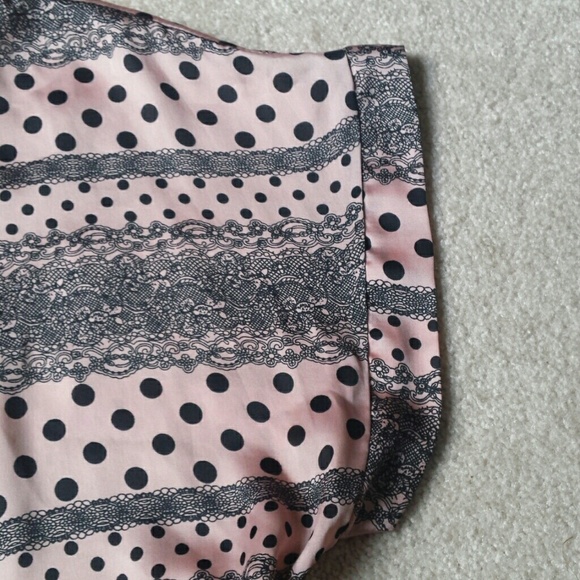 SOLD*Rumors Blush & Black Blouse*SOLD - Picture 3 of 6
