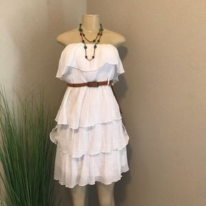 Beautiful layered white dress