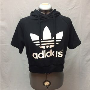 Adidas medium crop top sweatshirt