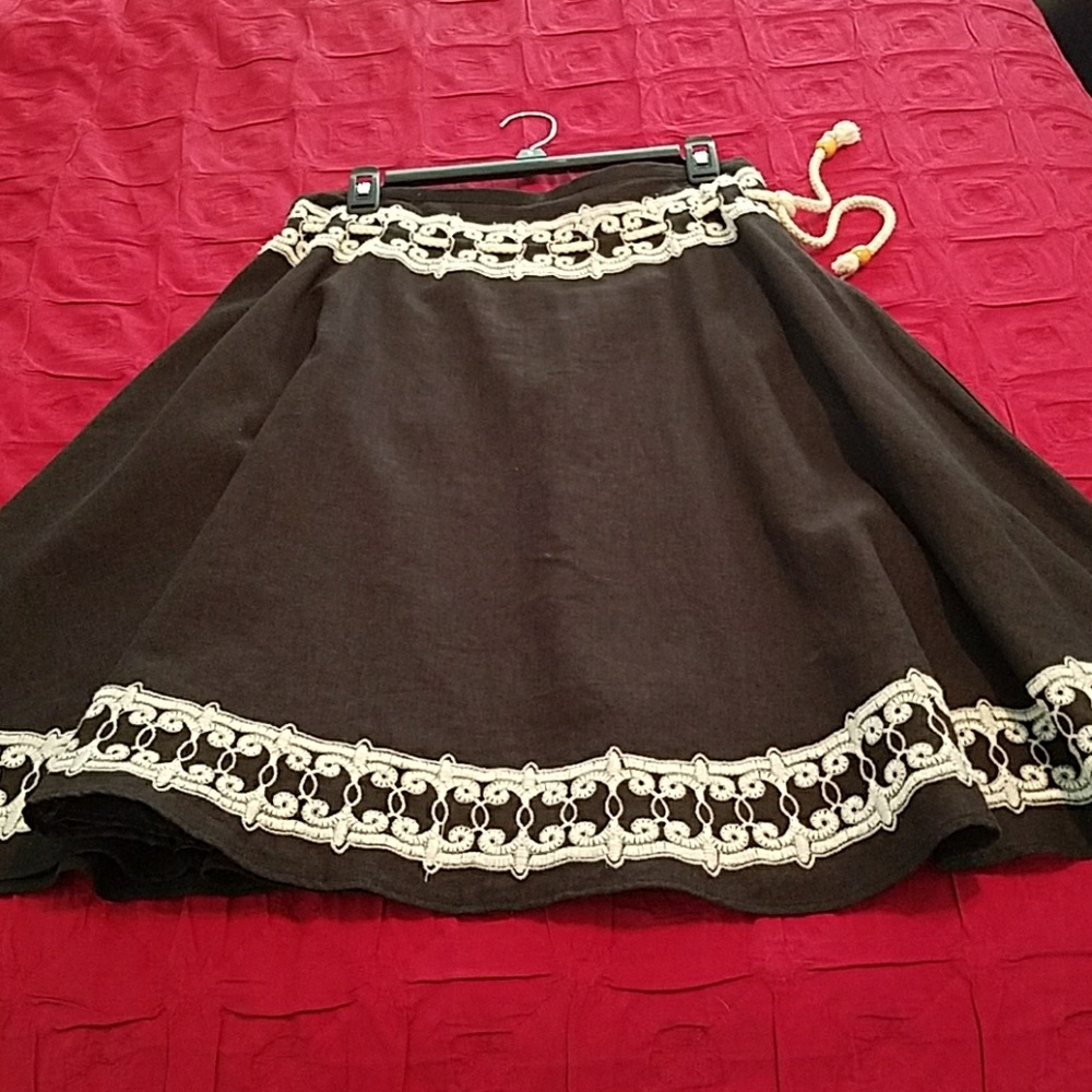 Saint Tropez West Linen Dull Skirt