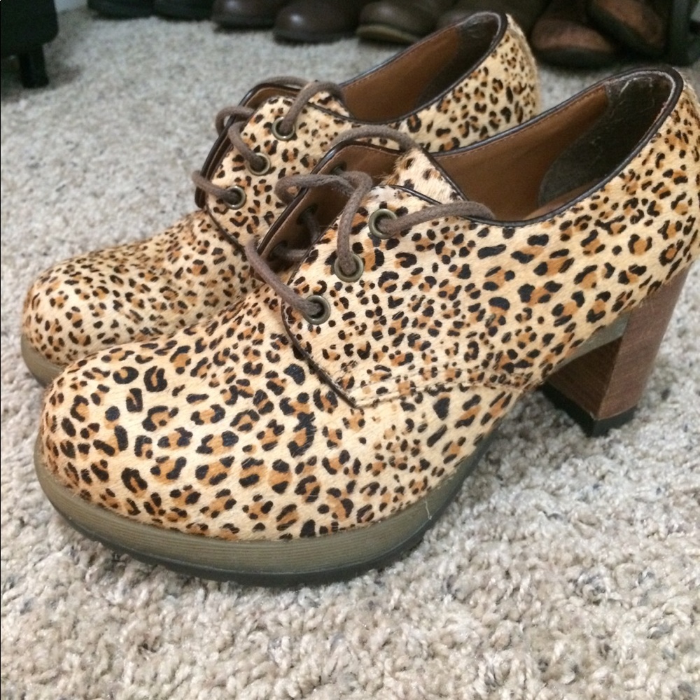 Doc Marten Leopard Booties
