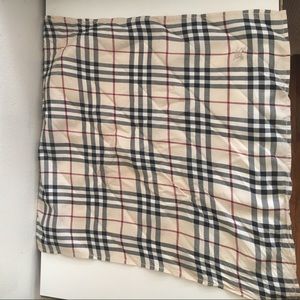 Plaid Handkerchief Scarf