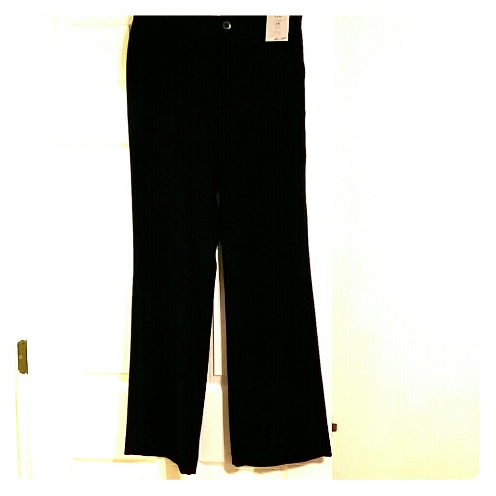 CABI Wide Leg Black Slacks