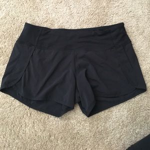Black lululemon shorts