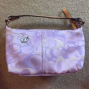 Coach lavender purse