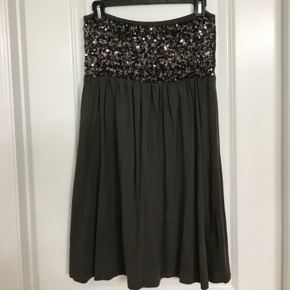 Victoria's Secret strapless sequin dress
