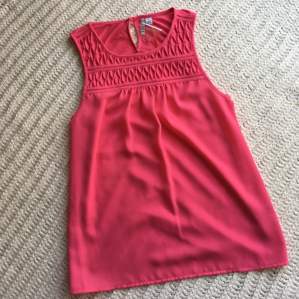 CLOSET CLOSING! Bright pink sleeve top top