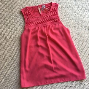 CLOSET CLOSING! Bright pink sleeve top top