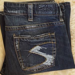 Silver "lola"  jeans