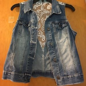 Denim vest