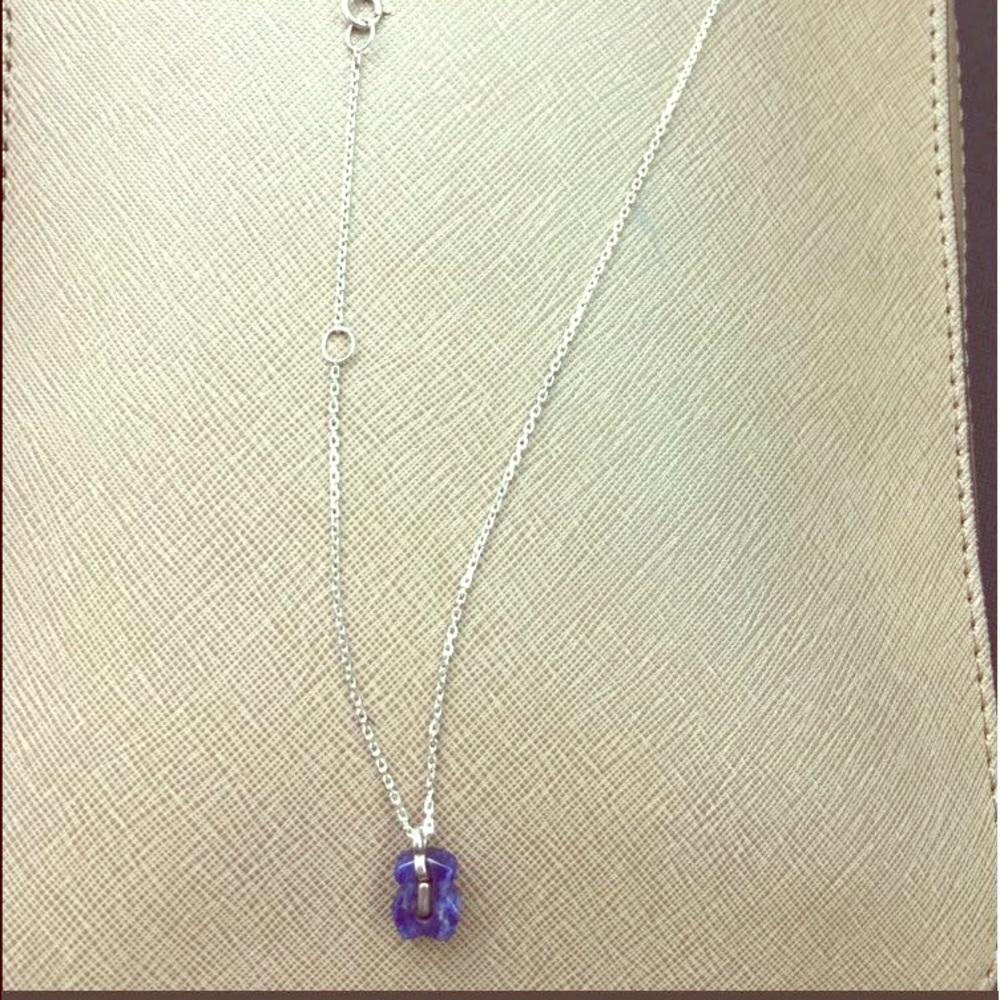 Tous delicate blue necklace