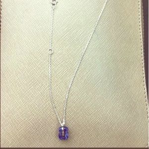 Tous delicate blue necklace