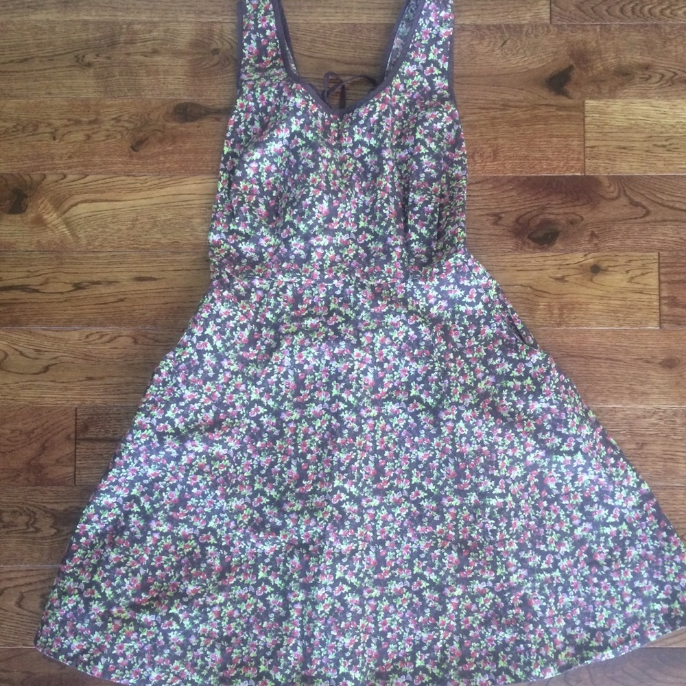 American Rag Floral Vintaged-Styled Dress