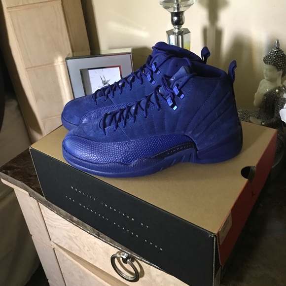 🔴SOLD🔴Air Jordan 12 Retro Deep royal blue - Picture 2 of 4