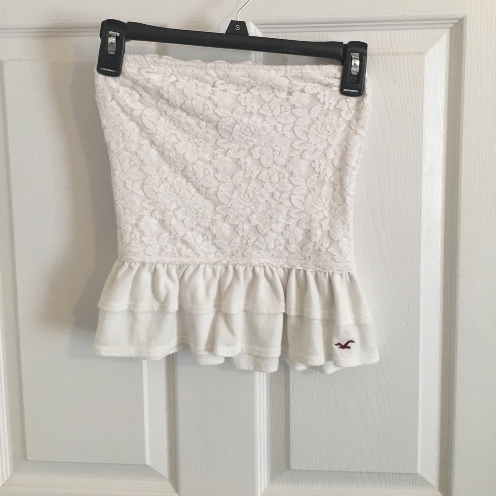 Hollister strapless top