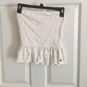 Hollister strapless top