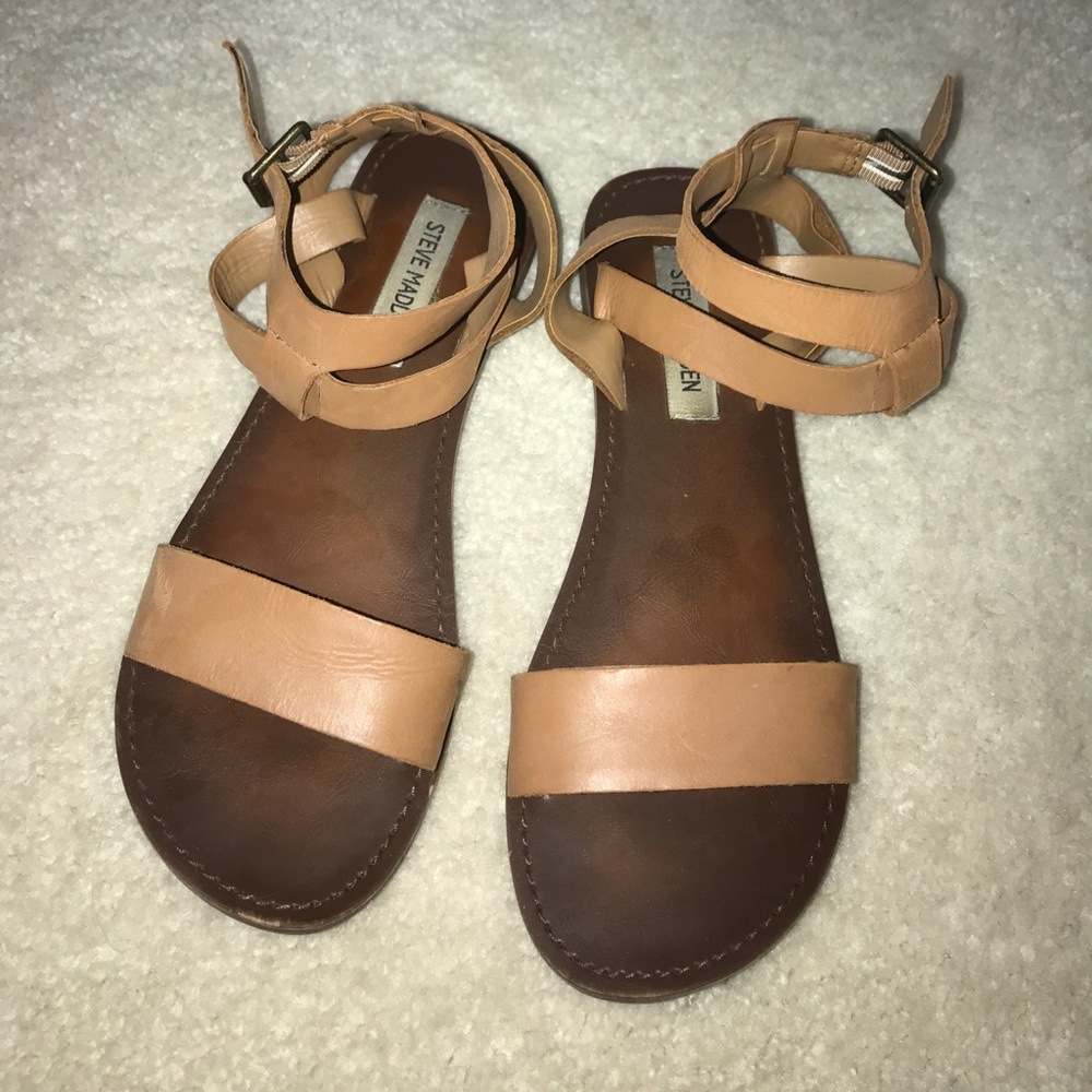 Steve Madden Brown Gladiator Sandals