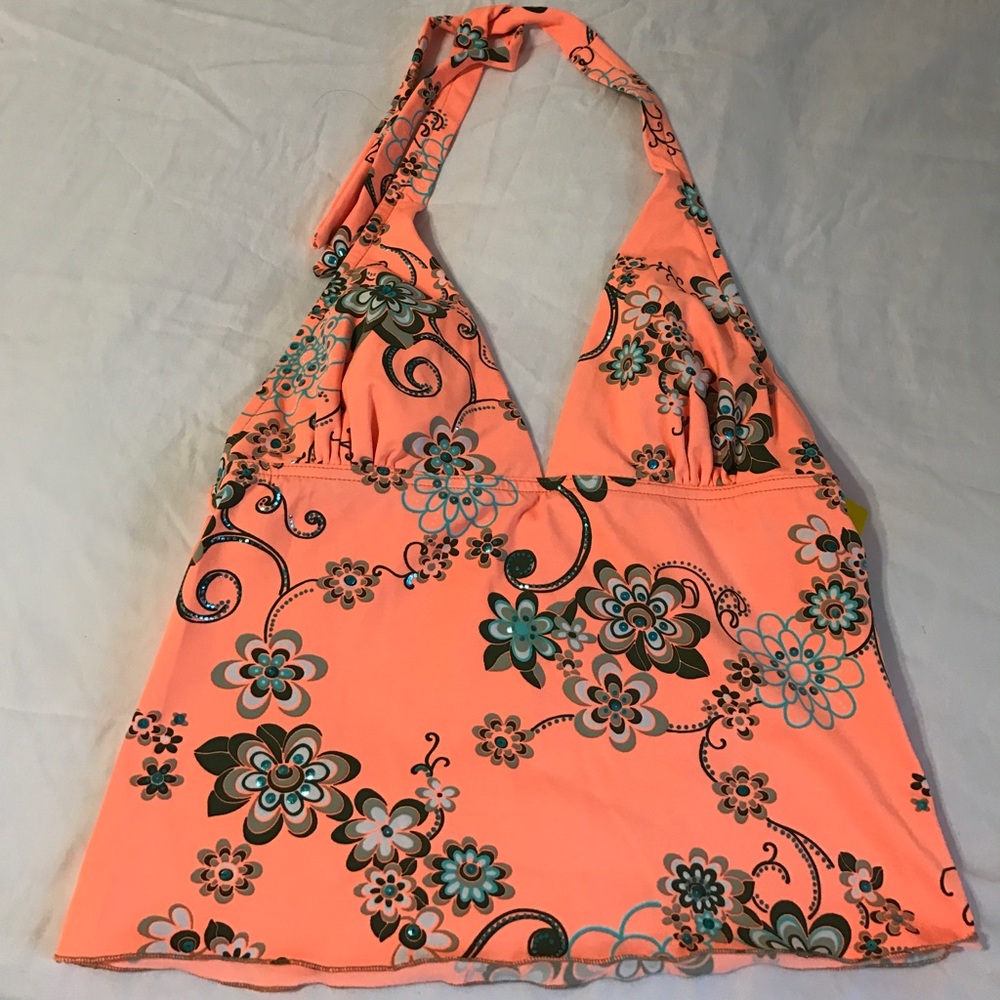 Swimwear Halter Top Only New With Tags Size 7-8