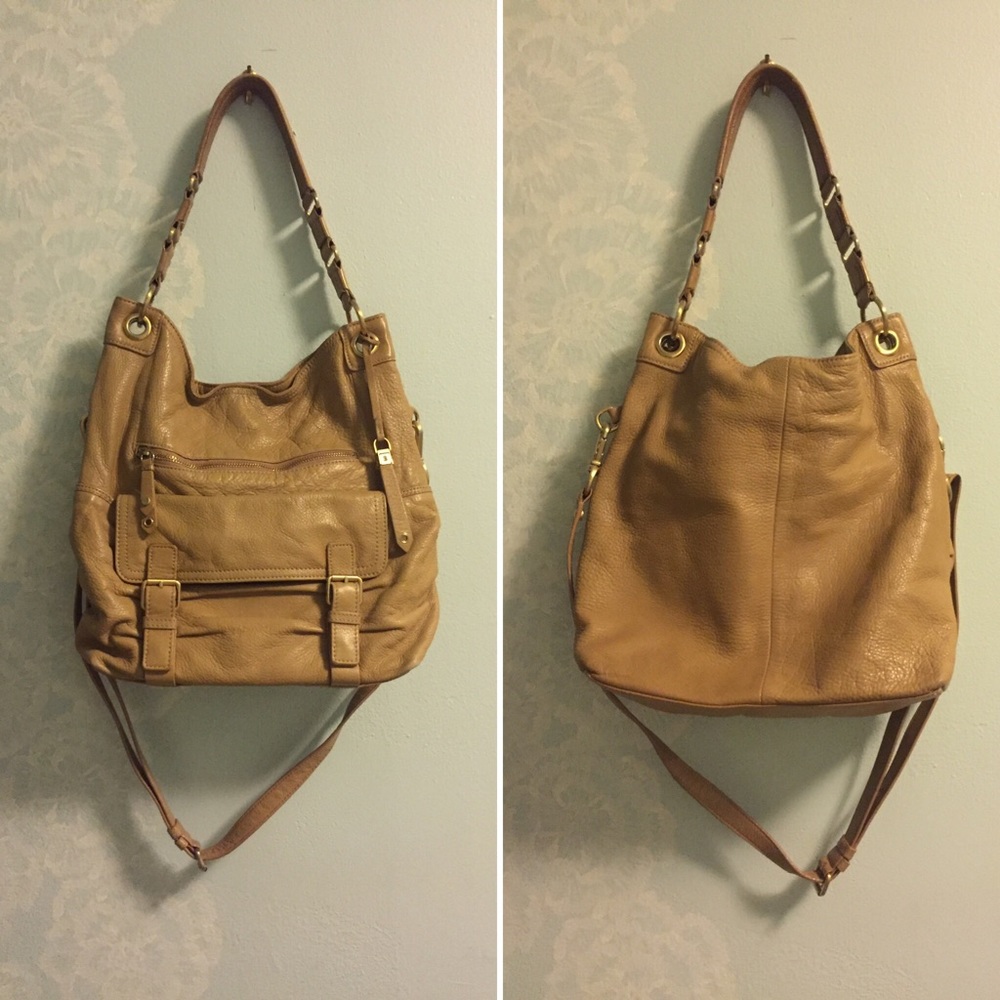 Cole Haan Tan Leather Satchel
