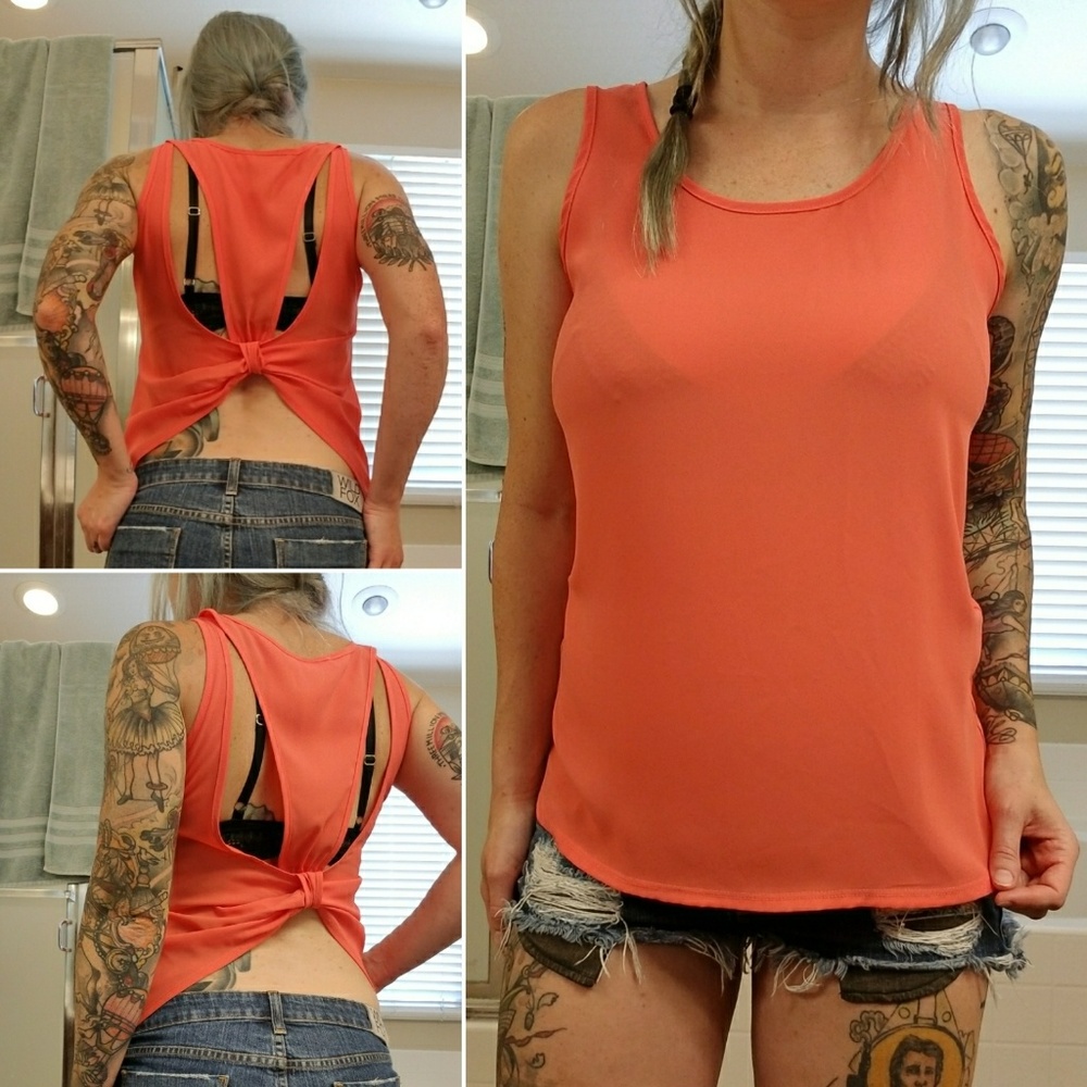 Cutout tank