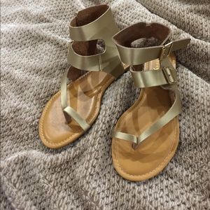 Gladiator type sandals!