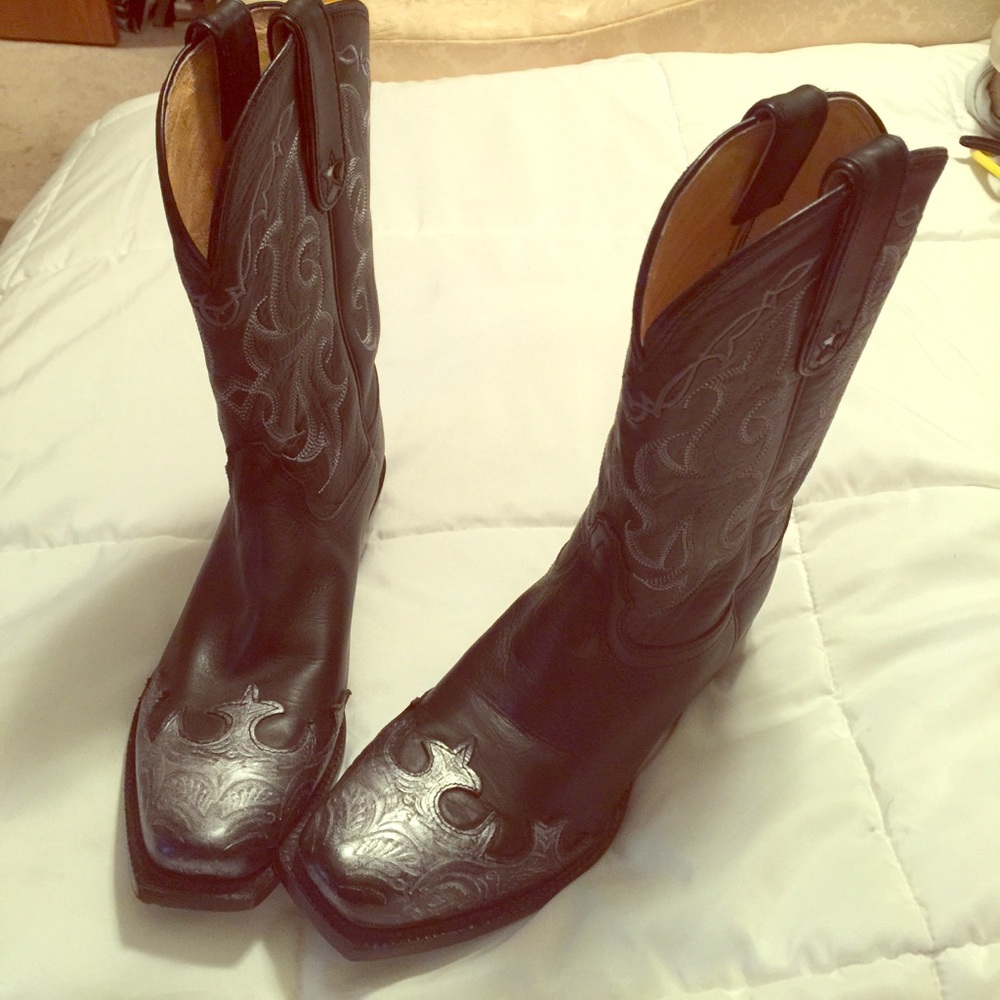 Women's Black Tony Lama boots