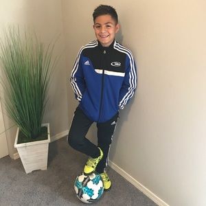 Adidas rush zip up jacket size medium