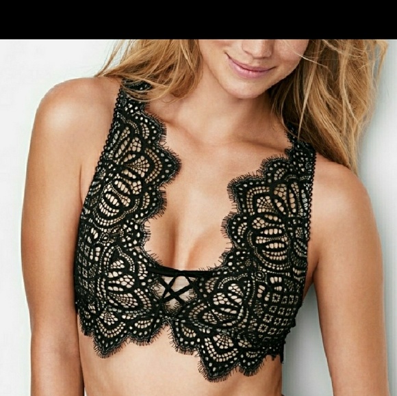 PINK Victoria's Secret Other - NWT!! Laced up bralette from VS