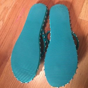 Isa Tapia Shoes - Isa Tapia flip flops with sliver studs Isa Tapia Shoes - Isa Tapia flip flops with sliver studs