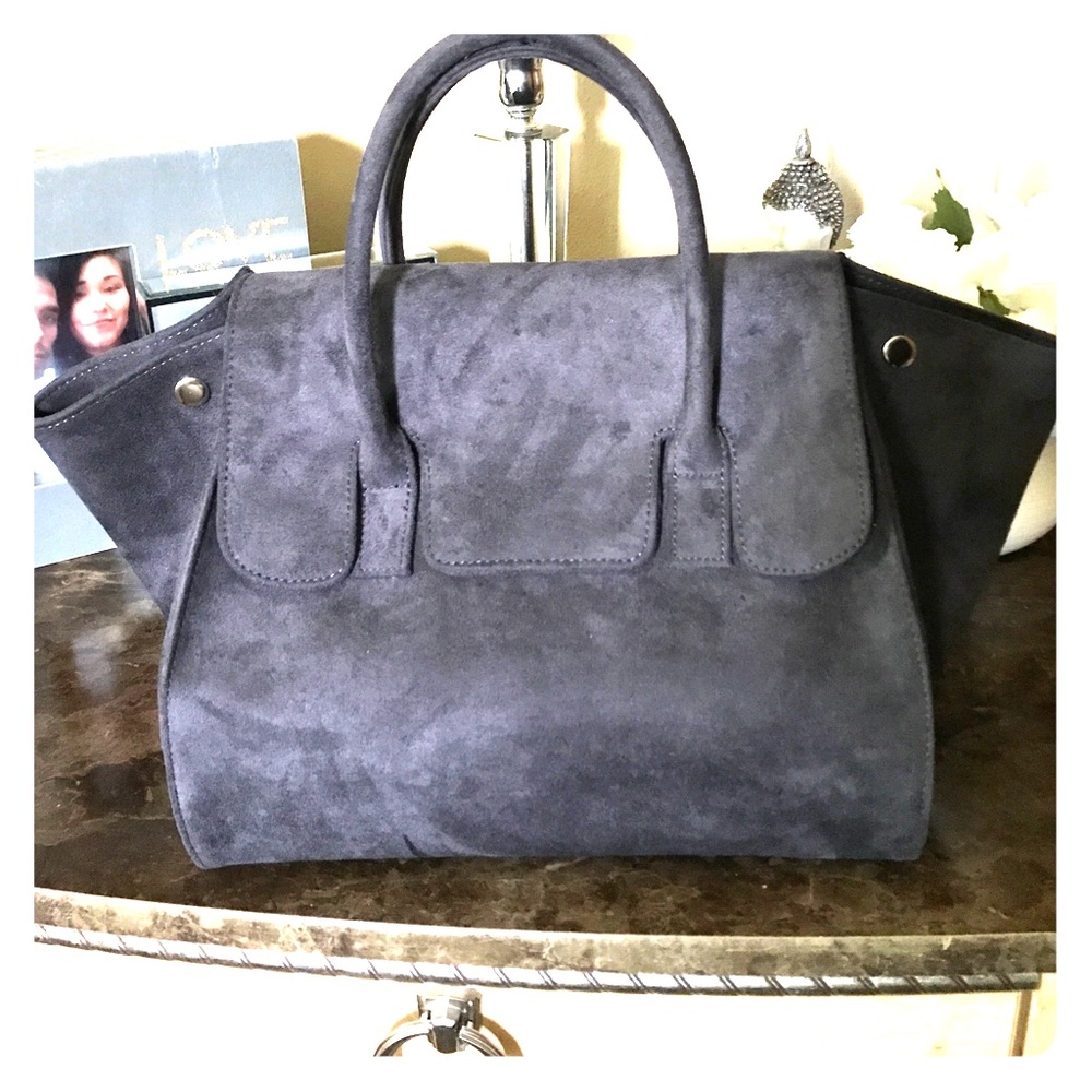 Annie hood Equilateral handbag medium-dark grey