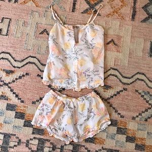 Plum Pretty Sugar Pajama Set Size Small