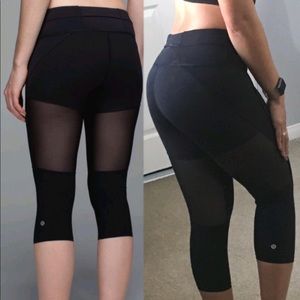 Lululemon Train Tough Crop