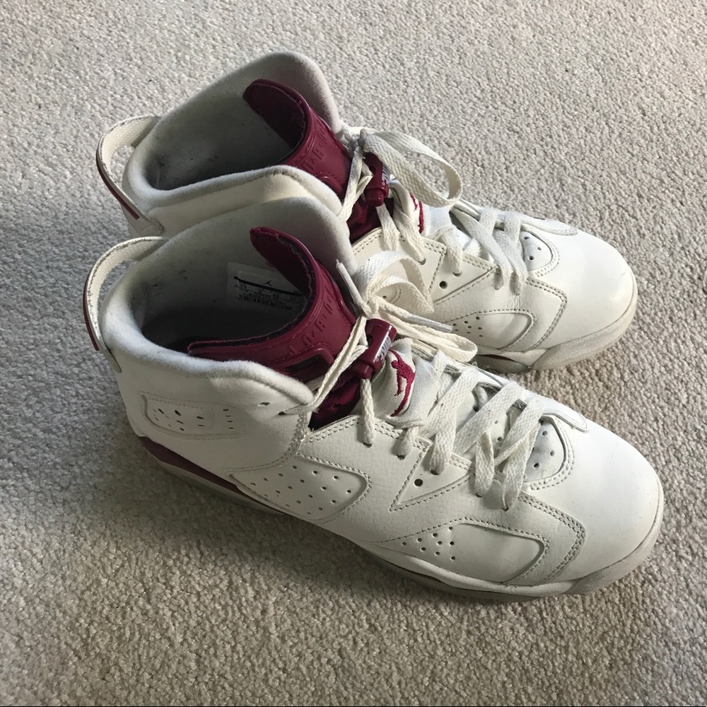 Maroon Jordan 7s
