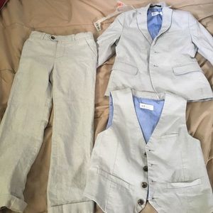 H and M boys light grey suit
