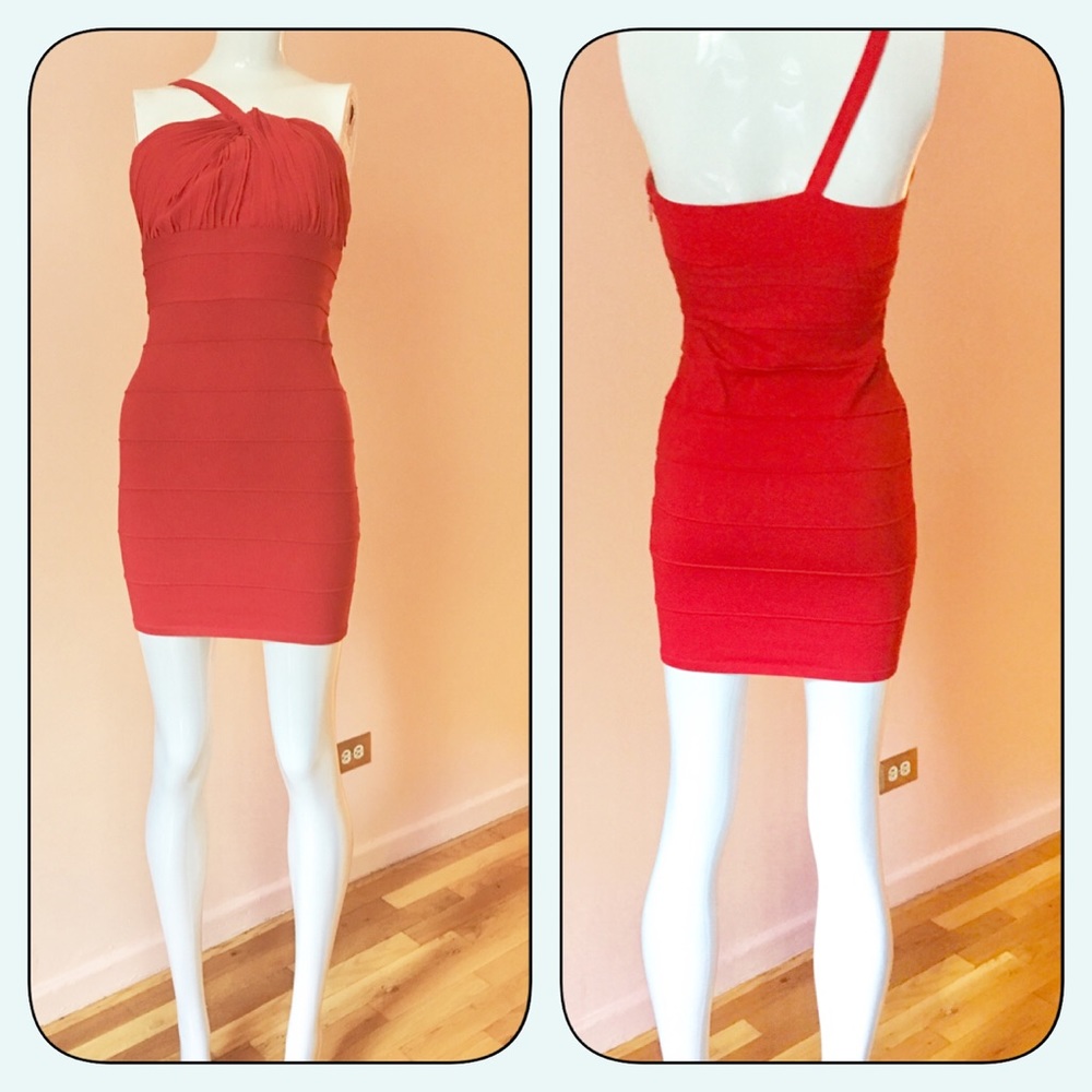 Wow Red Mini Dress