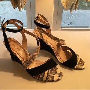 Pour La Victoire Wedge Sandal