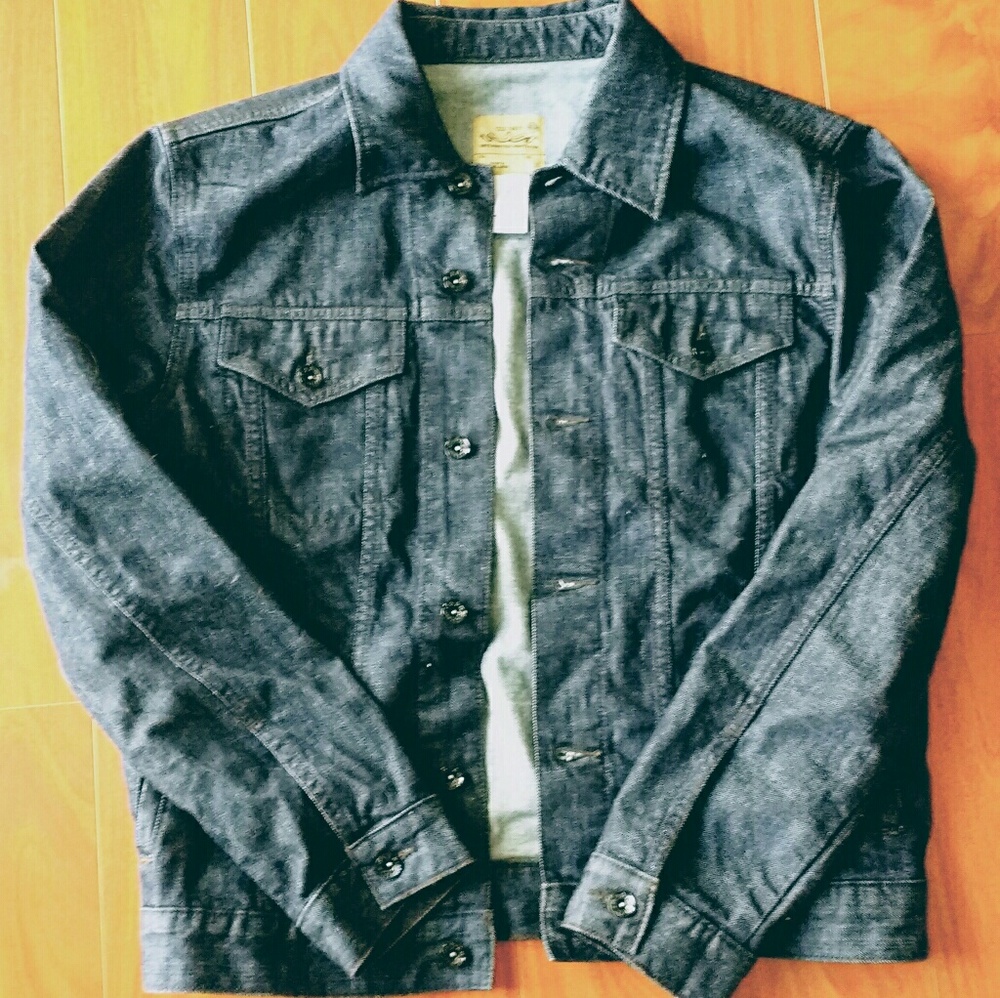 Old Navy dark denim jacket