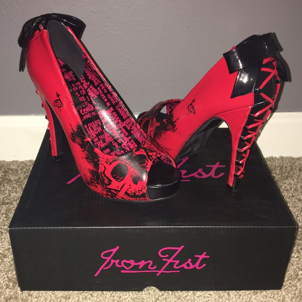 Iron Fist American Nightmare Platform Pumps
