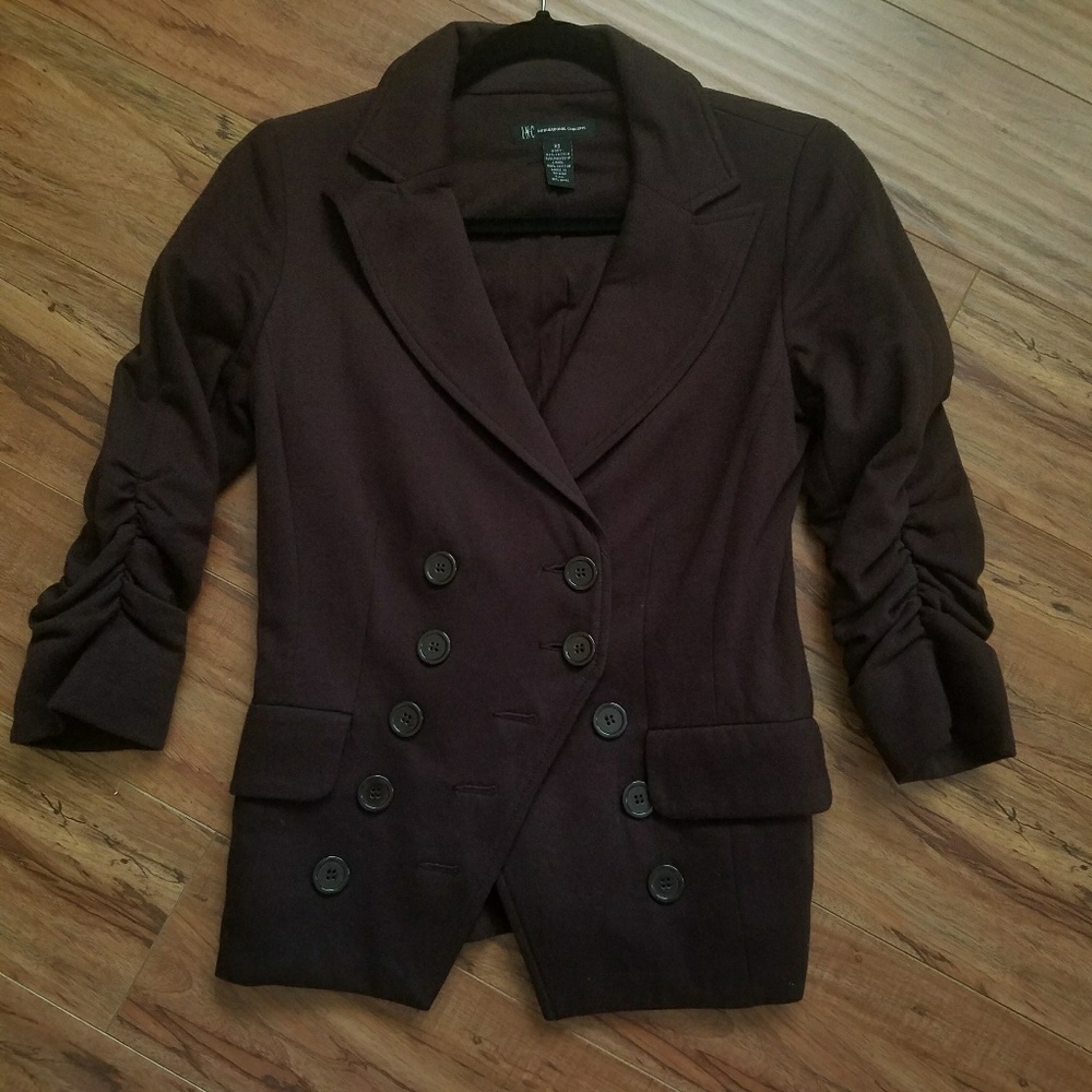 Dark Chocolate Brown Blazer