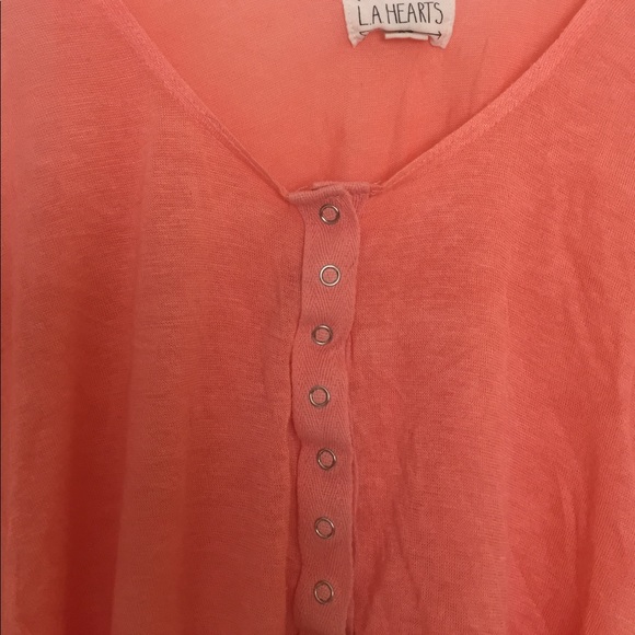 Button up crop top! - Picture 2 of 2