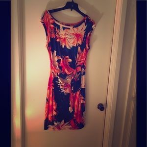 Ann Taylor Tropical Dress, size Large.