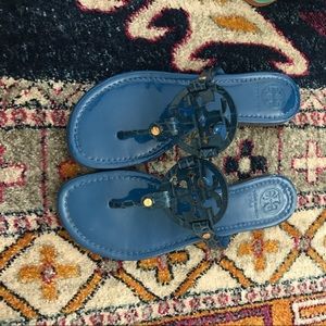 Blue Tory Burch Miller sandal